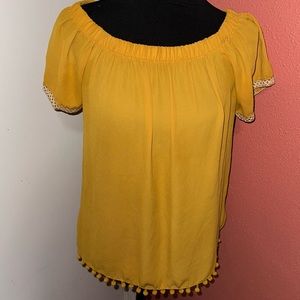 Mustard Blouse